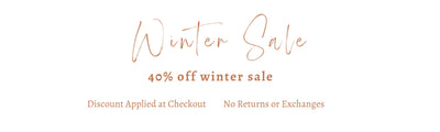 40% Off Winter Sale