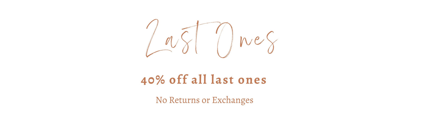 40% off last ones