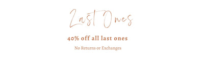40% off last ones