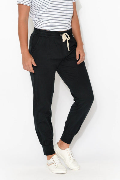 Wash Out Lounge Pant - Washed Black
