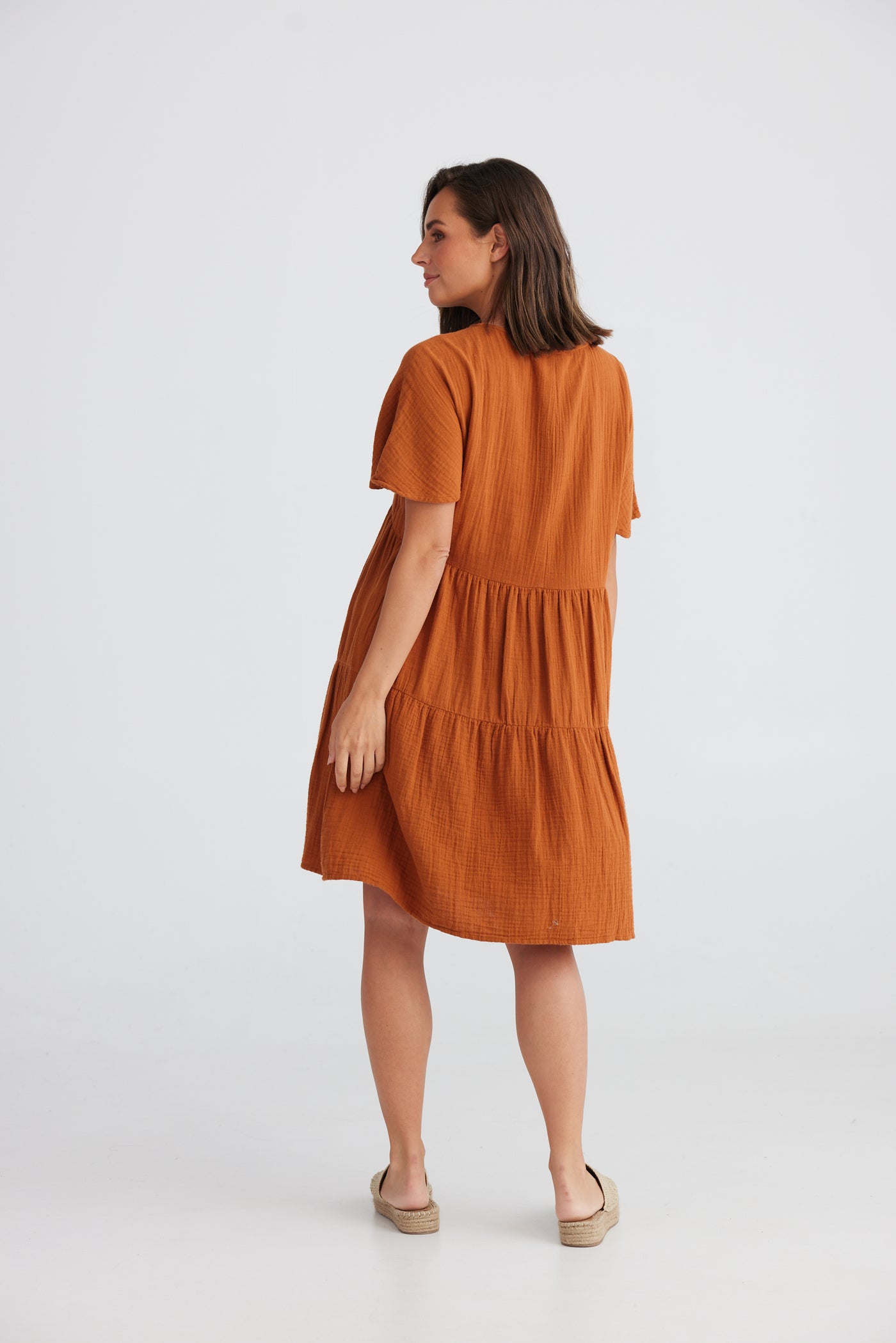 Holiday - Lola Dress - Copper - Womens Fashion