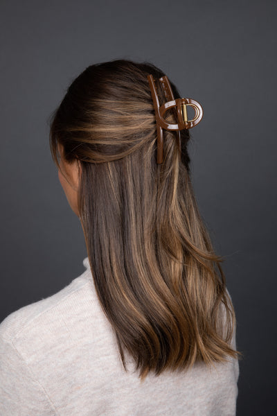 Slider Hair Claw - Black Gloss
