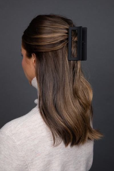 Brigitte Hair Claw - Black