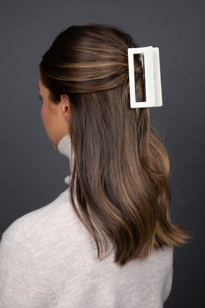 Brigitte Hair Claw - Ivory