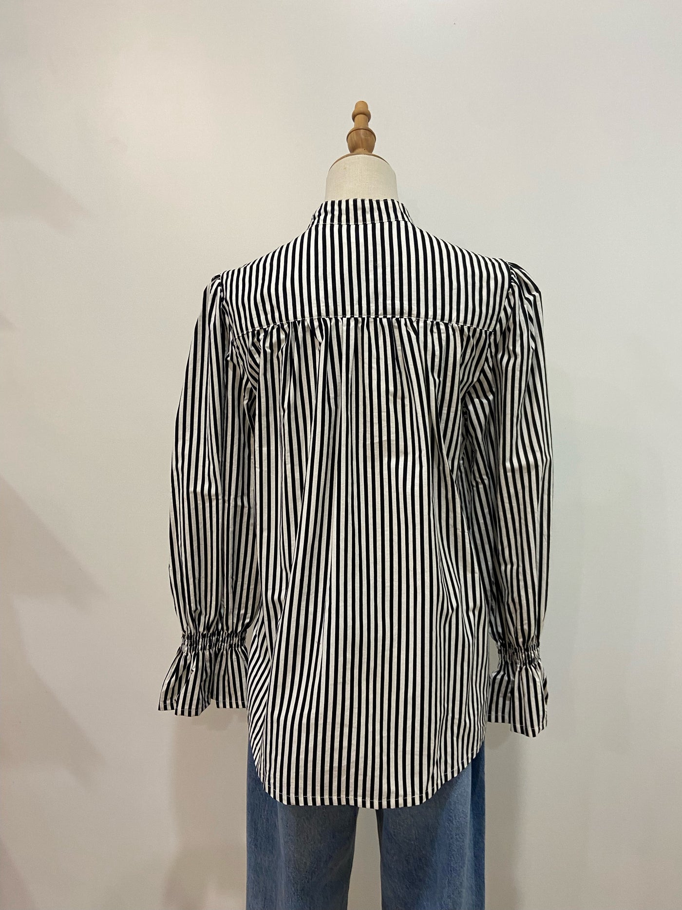 Amelia Shirt - Black Stripe