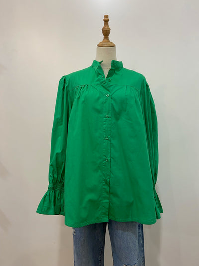 Sal & Lou - Amelia Shirt - Green - Womens Fashion