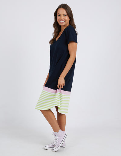 Draw The Line Tee Dress