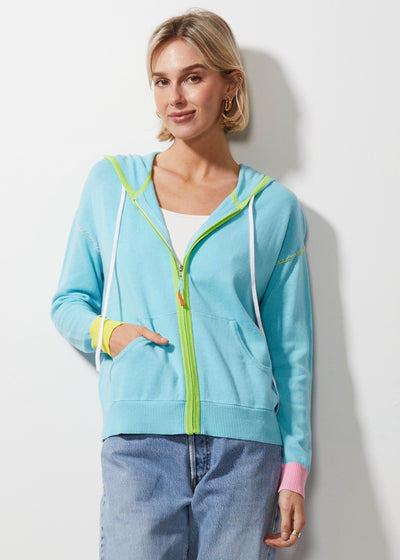 Crafted Hoodie | Aqua