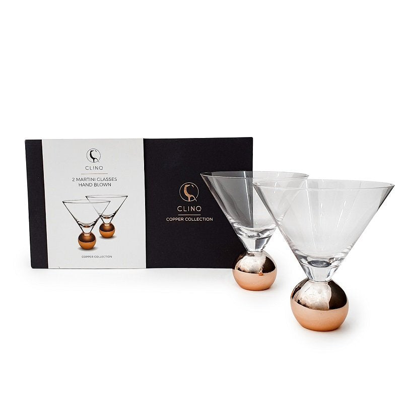 Stemless Martini Glass