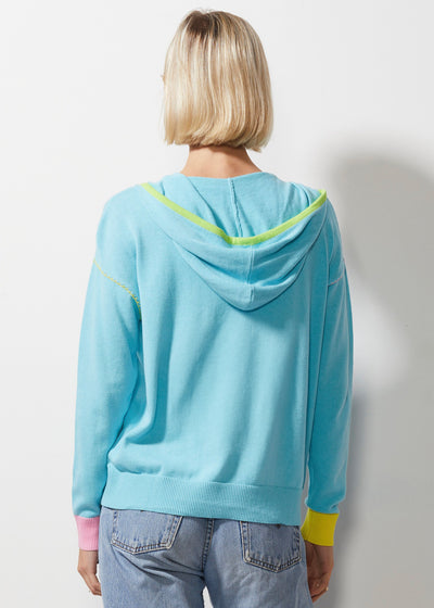 Crafted Hoodie | Aqua