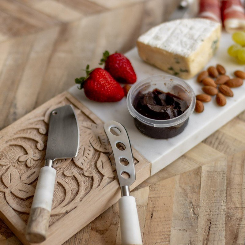 Timber Marble Cheese Knife Set