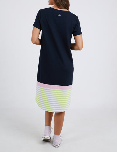 Draw The Line Tee Dress