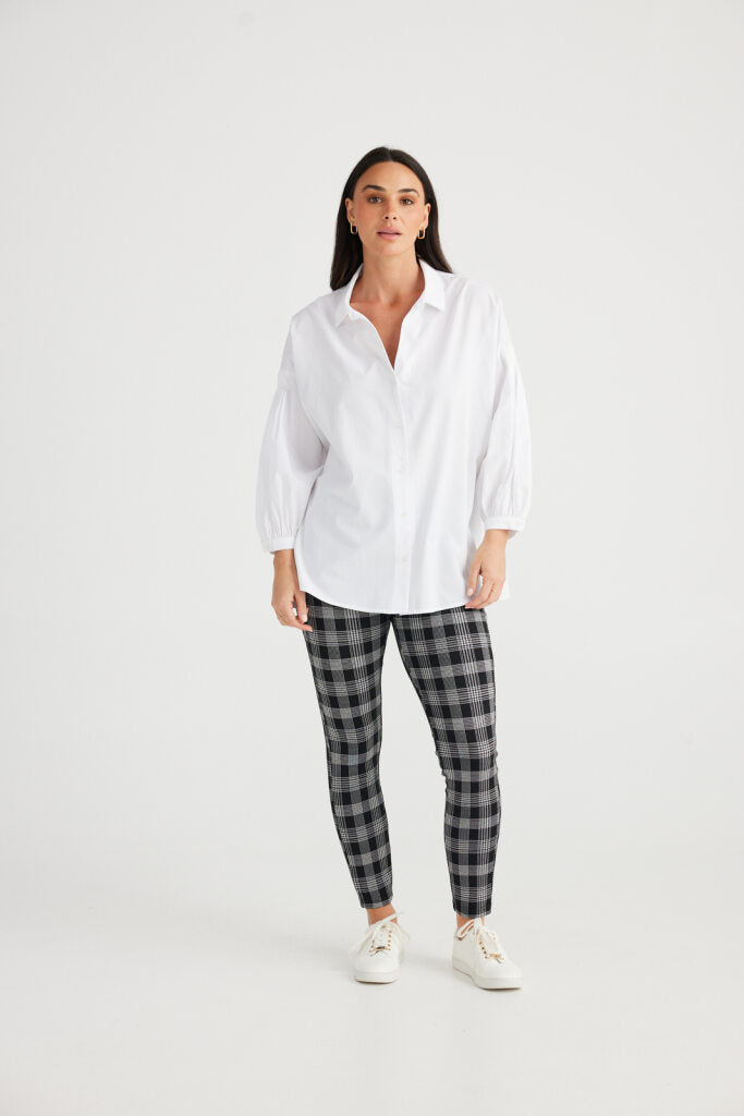 Brave & True - Duchess Shirt - White - Womens Fashion