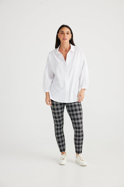 Brave & True - Duchess Shirt - White - Womens Fashion