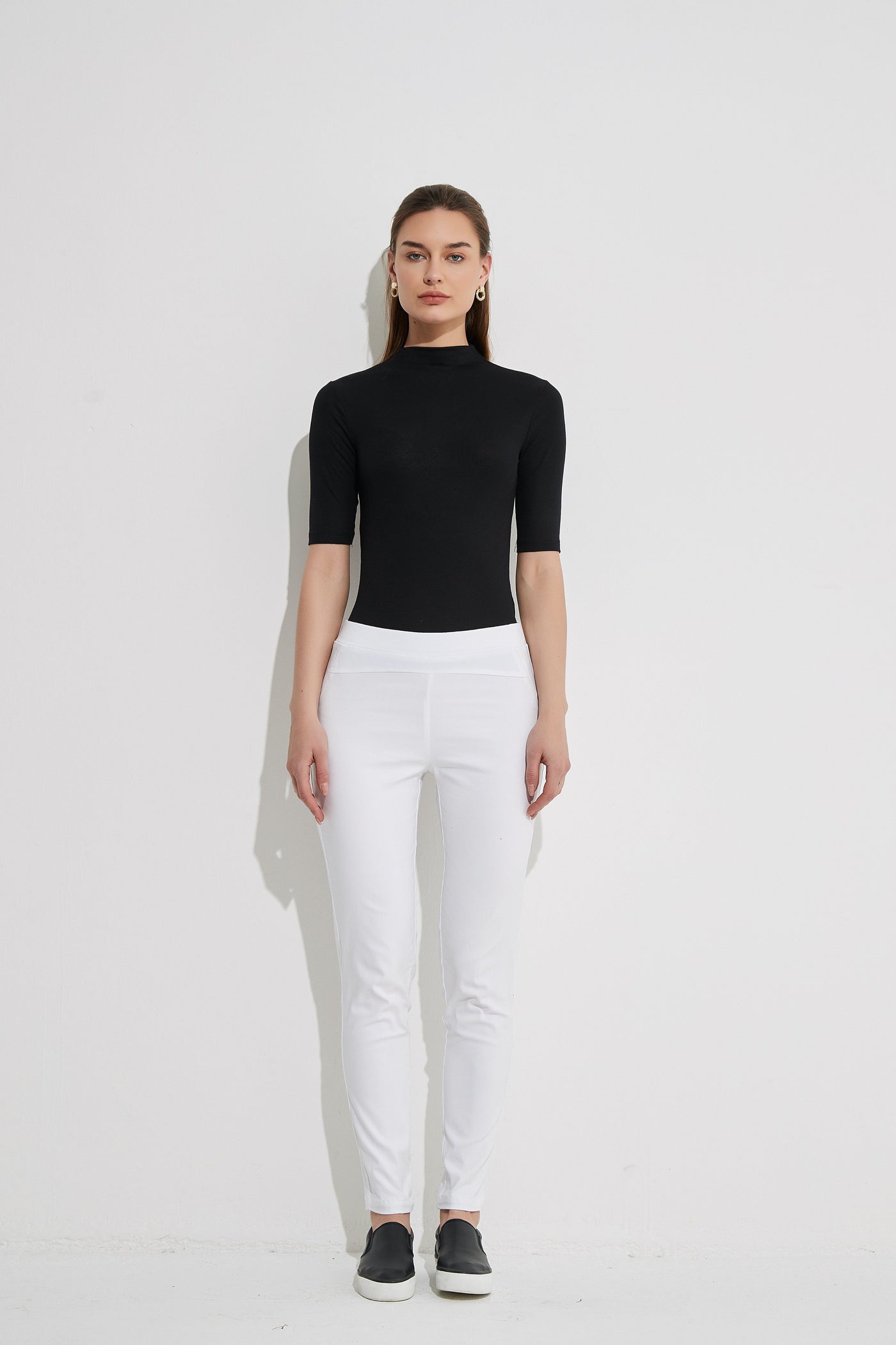 Straight Pant - White