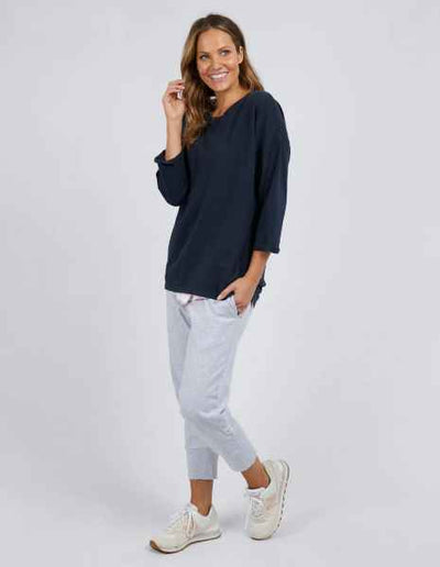 Annie 3/4 Tee | Navy