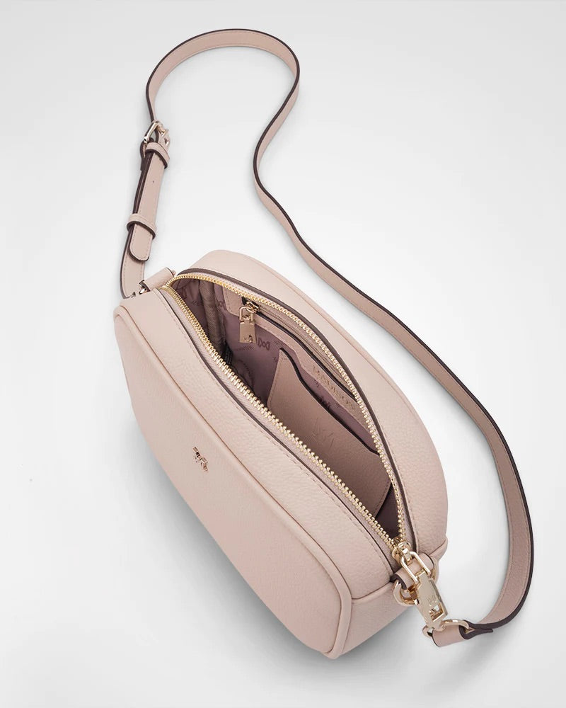 MONICA CAMERA CROSSBODY BAG - Nude