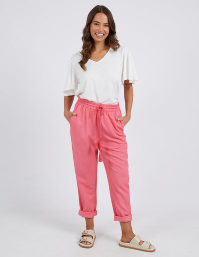 Clem Relaxed Pant - Pink Lemonade