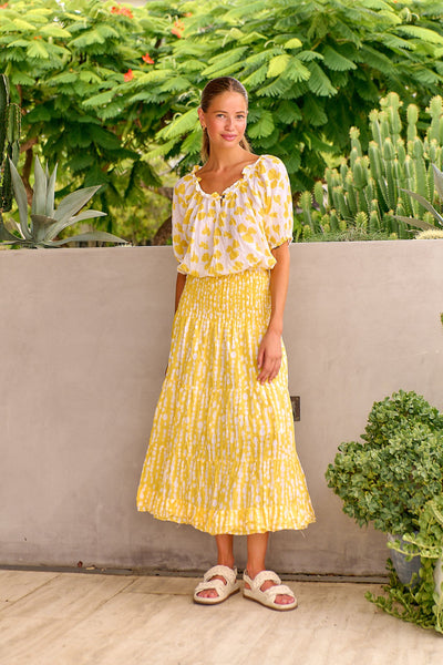Namastai - P105 Top - Daffodil - Womens Fashion