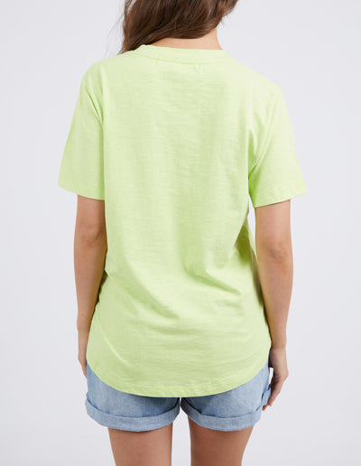 Elm - Belle Fleurs Tee - Keylime - Womens Fashion