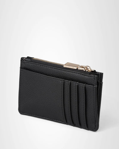 Black | VANESSA SMALL ZIP PURSE CARD-HOLDER