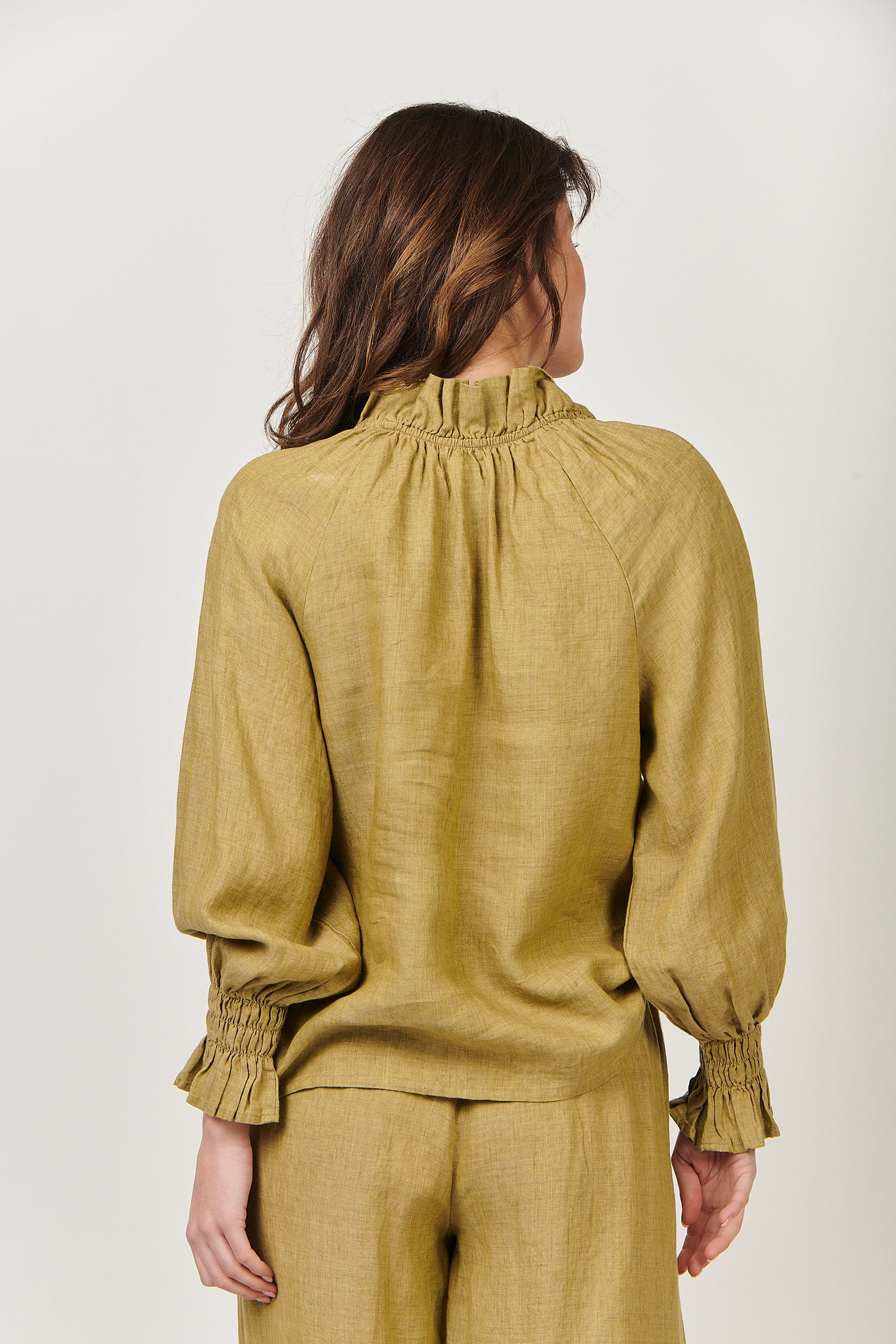 Olive Et Julie - Helena Top - Moss - Womens Fashion