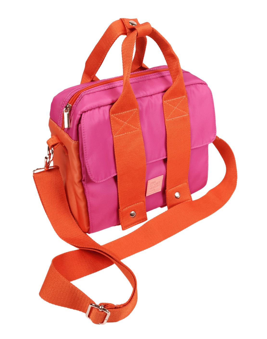 Lunch Tote - Bubblegum Colourblock