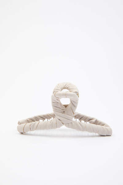 Faux Leather Hair Claw