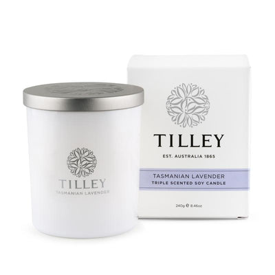 Tilley Soy Candle 240g - Tasmanian Lavender