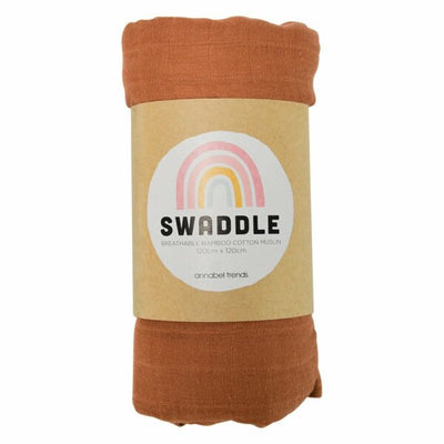 Muslin Swaddle - Rust